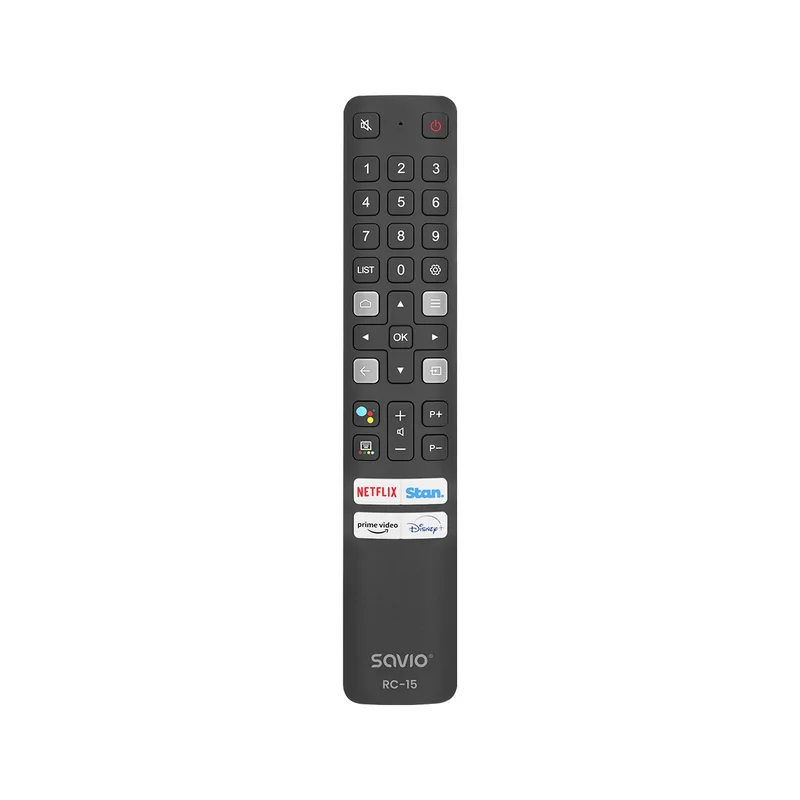 Savio RC-15 universal /replacement for TCL SMART TV remote control IR Wireless Press buttons