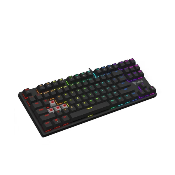 Savio Tempest x2 RGB mechanical keyboard, Outemu RED