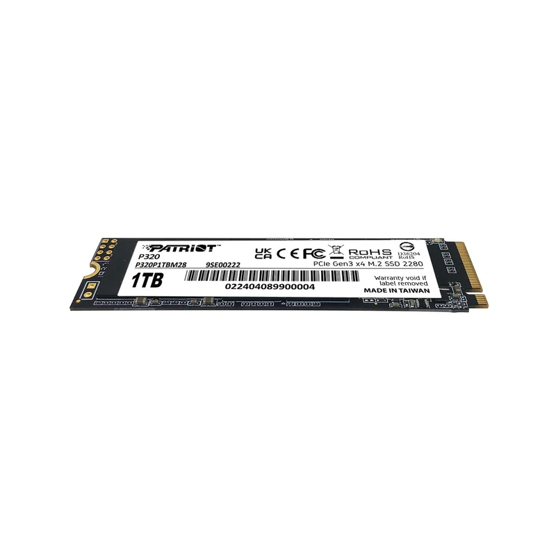 SSD PATRIOT VIPER P320 M.2 PCI-Ex4 NVMe 1TB 3GB/S (P320P1TBM28)