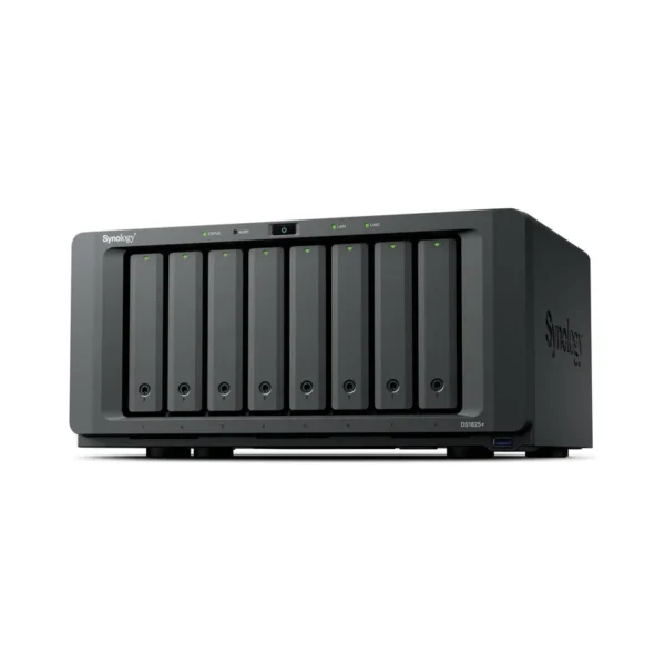 Synology DiskStation DS1825+ NAS/storage server Ryzen Embedded V1500B 8 GB DDR4 0 TB Black