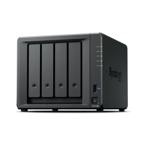 Synology DiskStation DS925+ NAS/storage server Ryzen Embedded V1500B 4 GB DDR4 0 TB Black