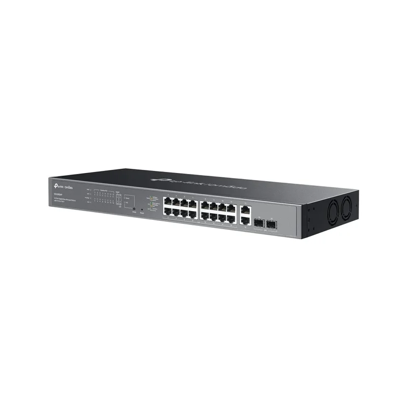 TP-Link Omada ES220GMP network switch Managed L2 Gigabit Ethernet (10/100/1000) Power over Ethernet (PoE) Black