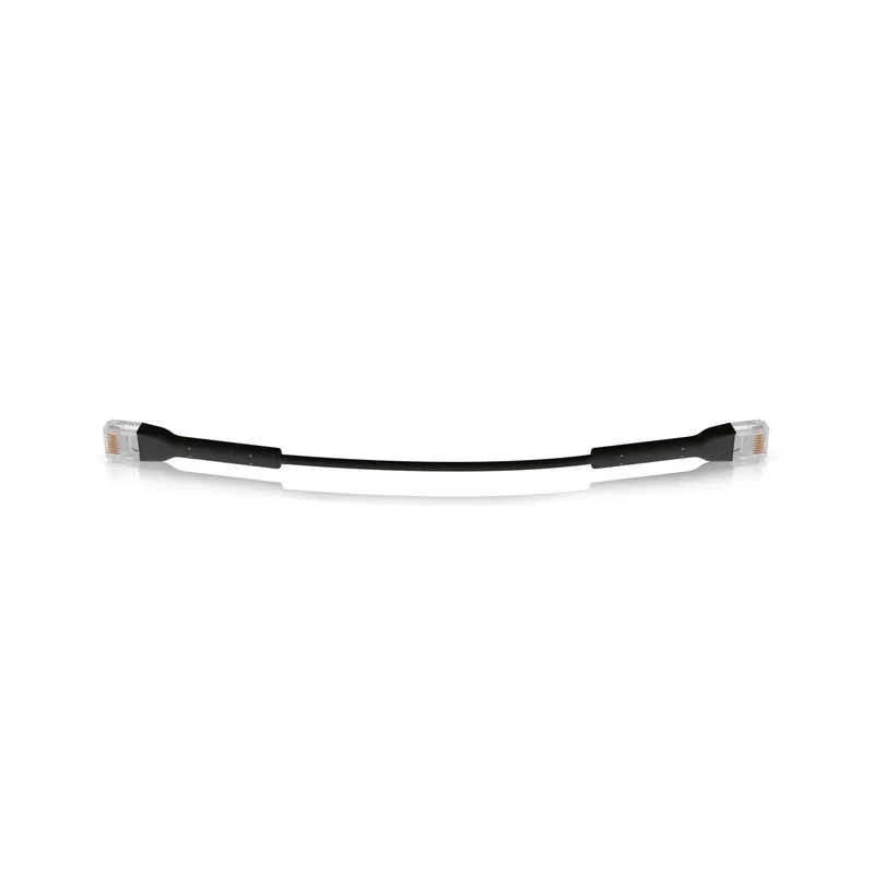 Ubiquiti UniFi Ethernet Patch Cable networking cable Black 0.22 m Cat6