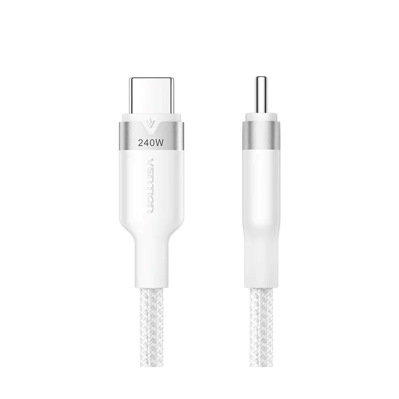 USB-C to C 2.0 Vention PD 3.1 5A 240W 2m WH cable