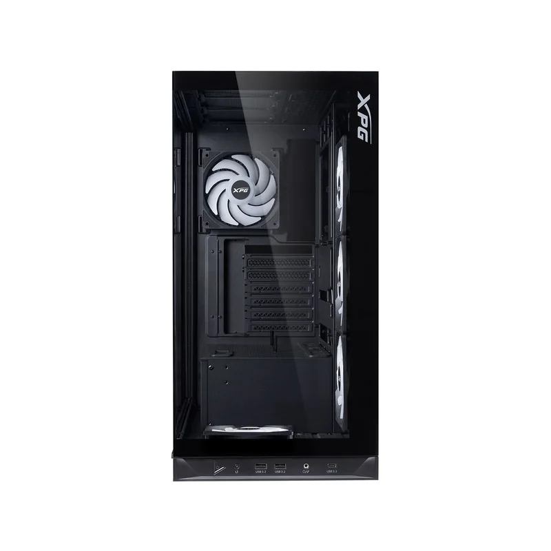 XPG INVADER X BTF MID-TOWER-CASE Black