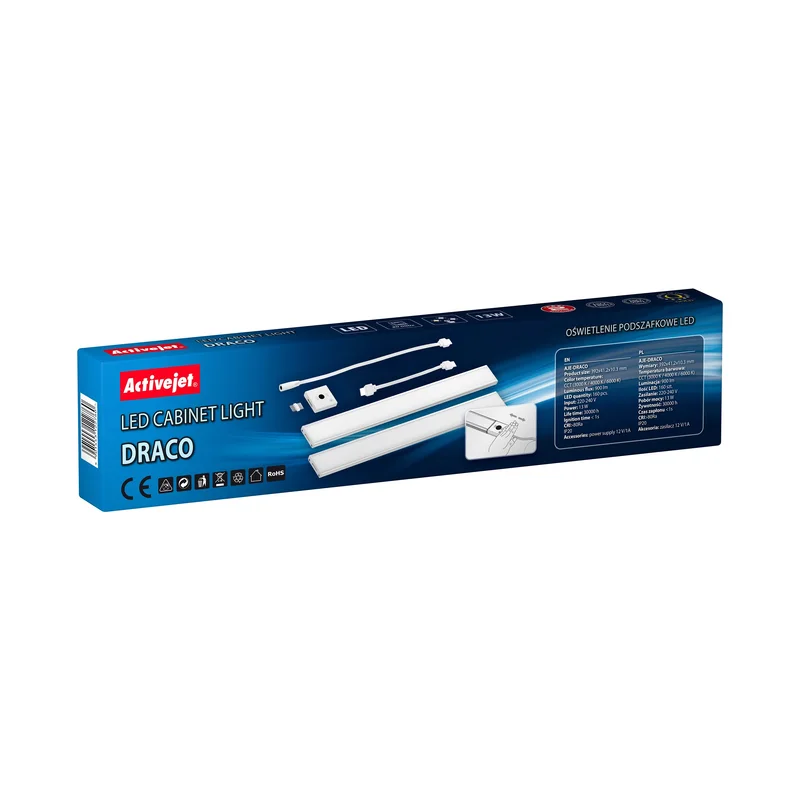 Activejet Set of LED under-cabinet lamps AJE-DRACO