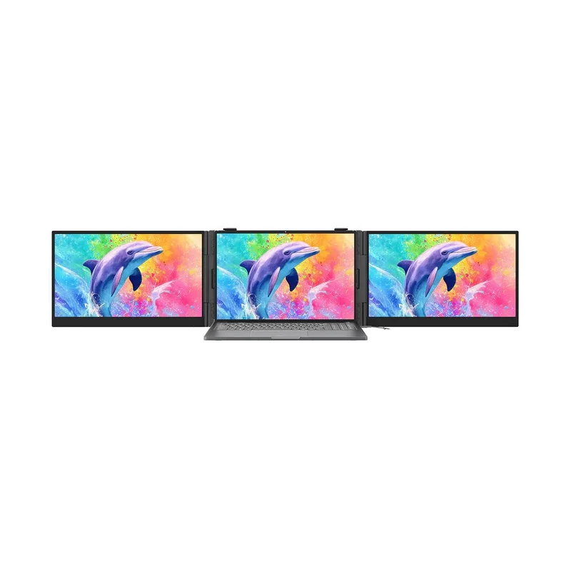 Blackview DCM8 Pro - 15.3" portable laptop screen extender with dual-monitor support and 2 USB-C ports