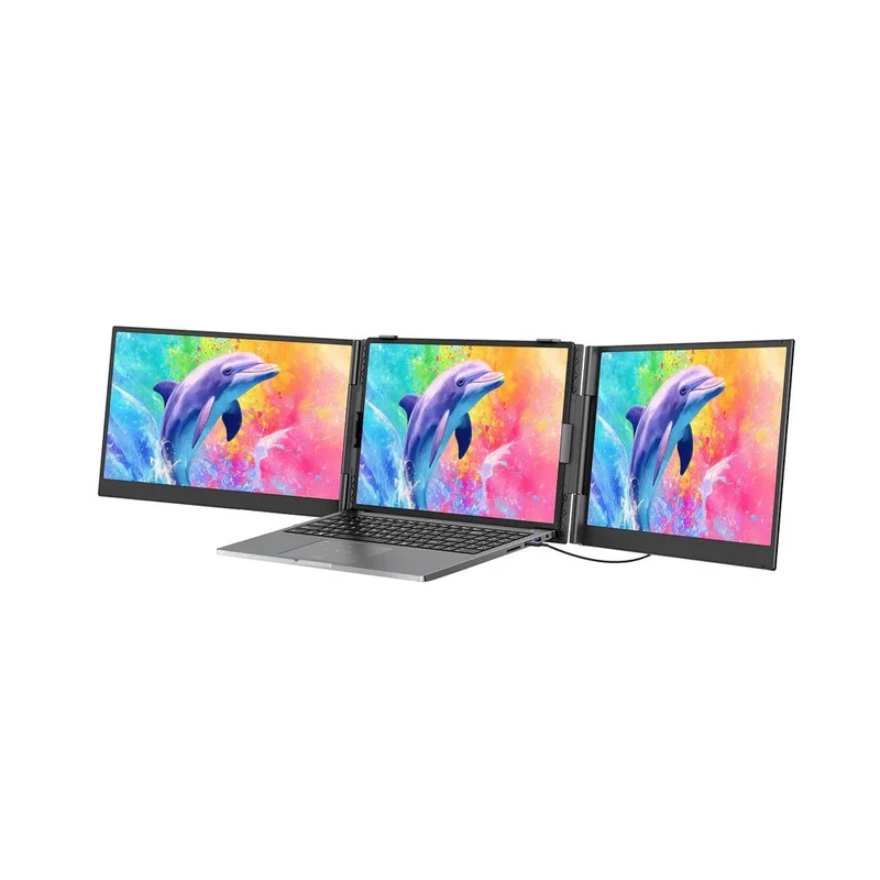 Blackview DCM8 Pro - 15.3" portable laptop screen extender with dual-monitor support and 2 USB-C ports