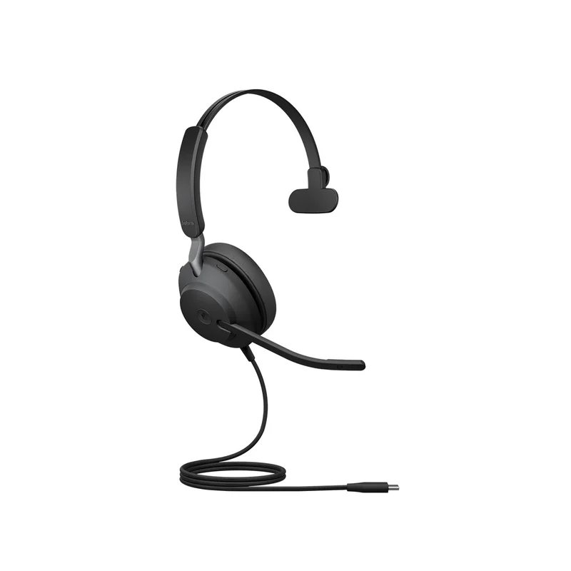 Jabra Evolve2 40 SE Headset Wired Head-band Office/Call center USB Type-C / USB Type-A Black